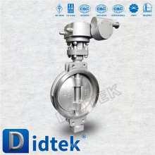 Didtek Triple Offset 800MM Нержавеющая сталь Вафельный клапан-бабочка для бензина